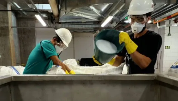 Aquário no PR a 700 km da praia usa sal de Israel para reproduzir oceano