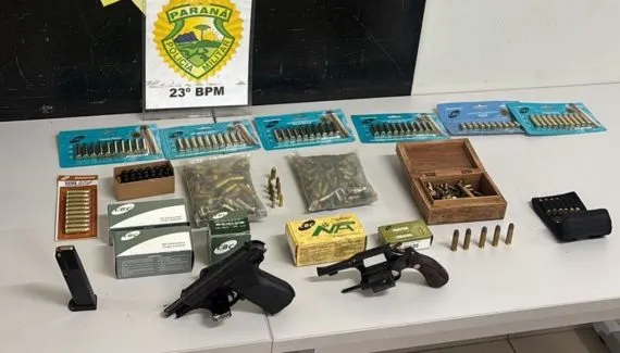 Tiros em bairro nobre de Curitiba levam polícia a descobrir arsenal