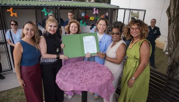 Casa da Mulher Brasileira em Curitiba inaugura espaço para pets de vítimas