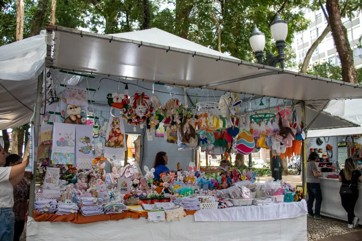 Curitiba entra no clima de Páscoa: feiras tradicionais começam nesta sexta-feira.