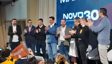 Novo comunica “desembarque” do grupo de Ratinho Jr. e estreita aliança com Flávio e Moro