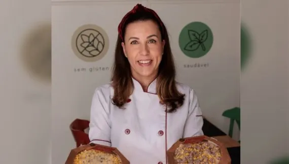 Empresária produz pizzas sem glúten e conquista supermercado prime em Curitiba