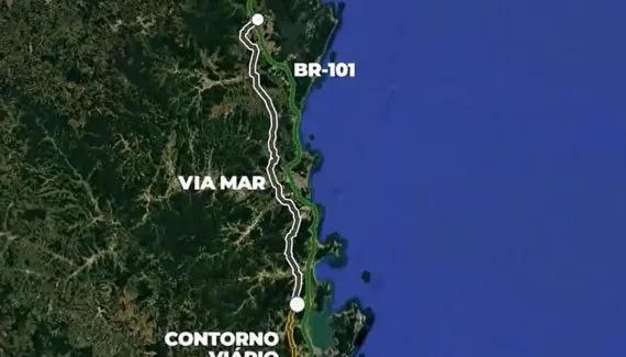 Nova estrada de Santa Catarina será a 1ª do Sul com limite de 120 km/h