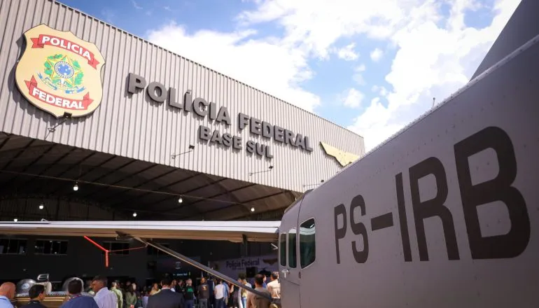 Maringá vira base estratégica da PF para operações aéreas de segurança no Sul