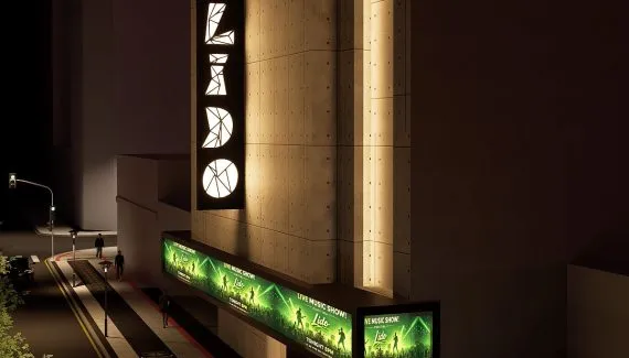 Casa de shows construída em antigo cinema de Curitiba abre em julho