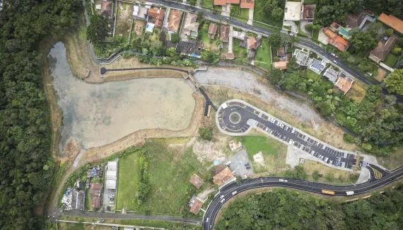 Curitiba ganha novo parque: área vai evitar alagamentos na região