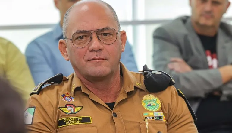 Coronel Hudson volta à Secretaria de Segurança Pública do Paraná após saída em abril