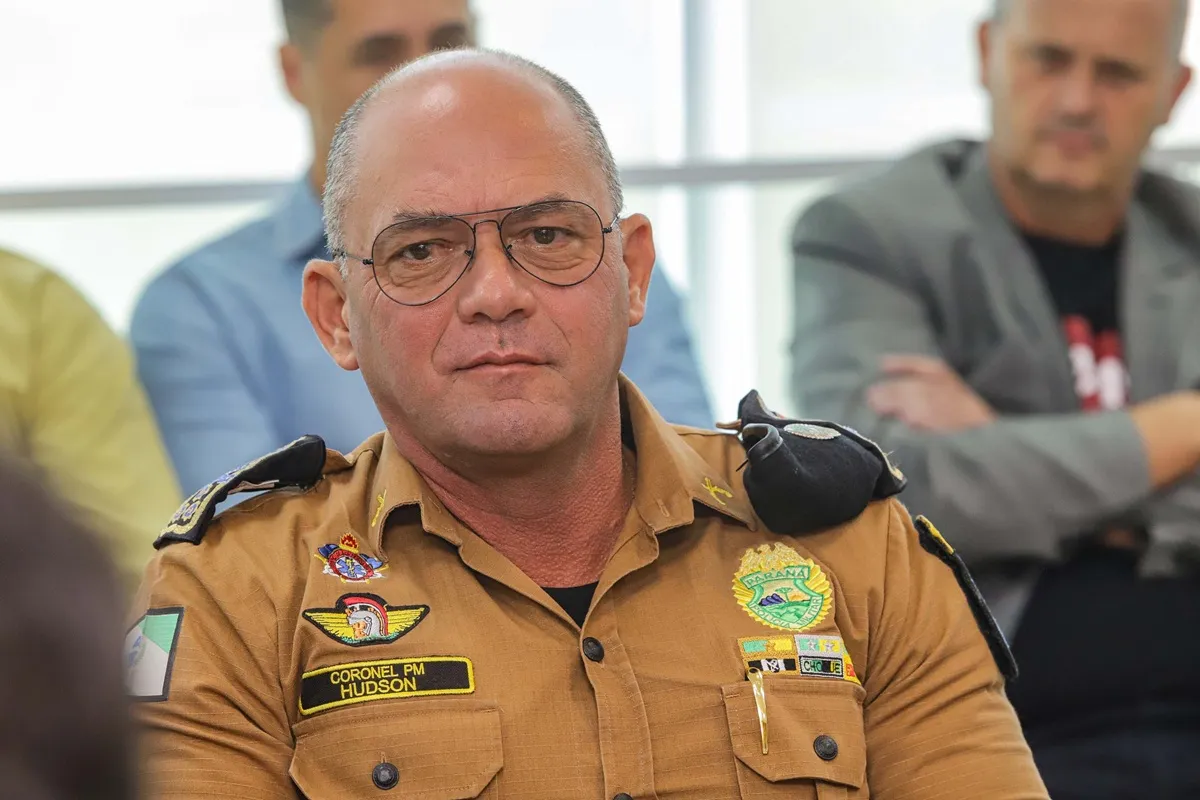 Coronel Hudson deixa Secretaria de Segurança do Paraná