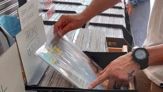 Feira de Vinil em shopping de Curitiba terá 5 mil discos