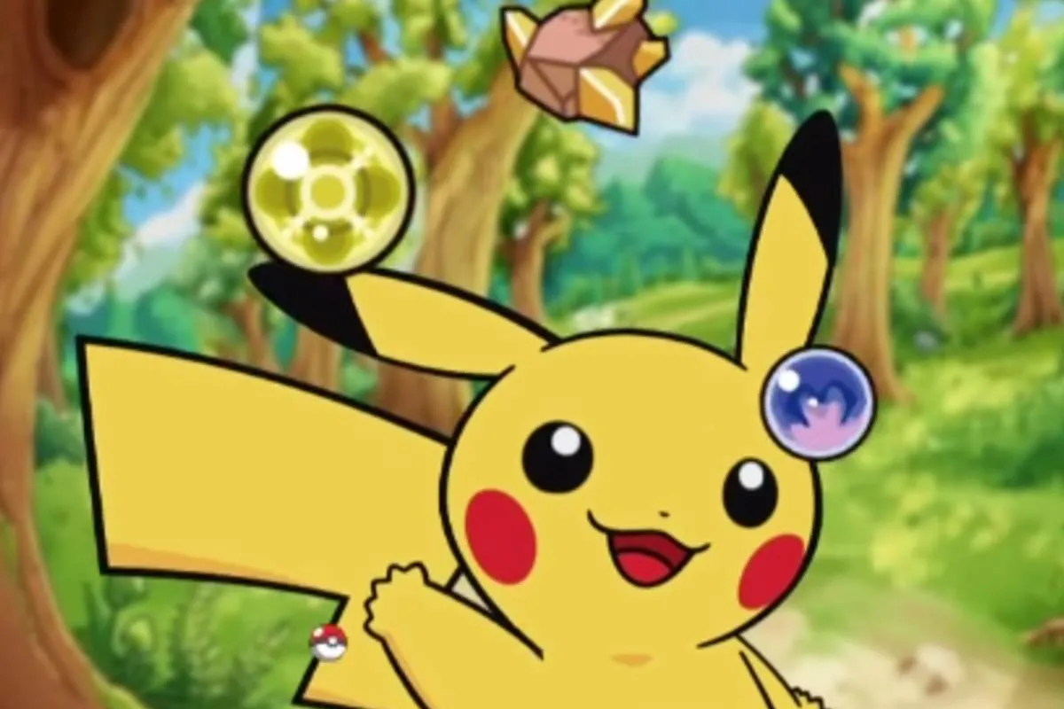 Imagem mostra Pikachu, o mais famoso dos Pokémons.