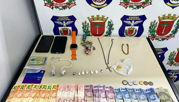 Prisões por tráfico no centro de Curitiba aumentam 440% em 2026