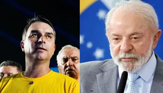 Flávio e Lula empatam na margem de erro em simulação de 2º turno