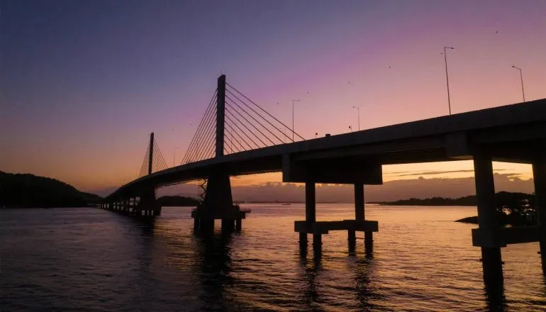 Ponte de Guaratuba tem data de inauguração remarcada