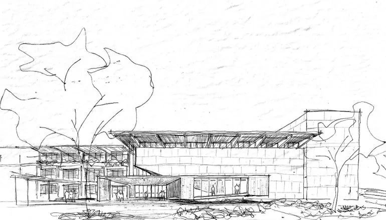 Um ano após incêndio, PUCPR mostra como será novo teatro