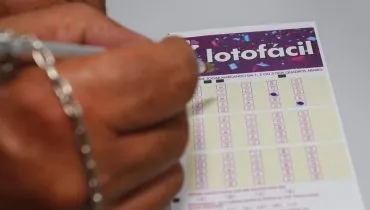 Volante de aposta lotérica da Mega-Sena / mega sena / bolão / lotofácil / bilhete