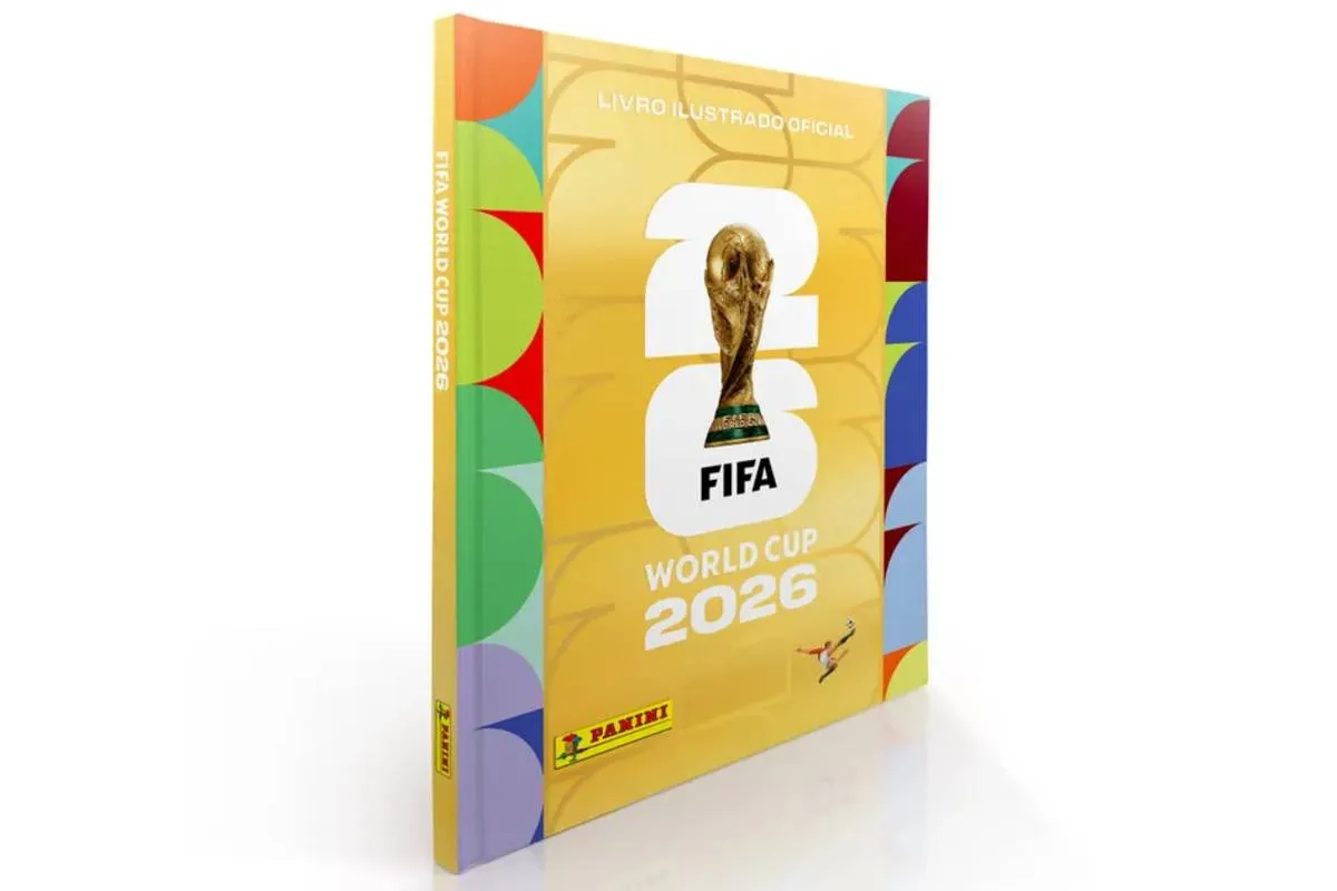 Álbum capa dura "ouro" custa R$ 79 no site oficial da Panini