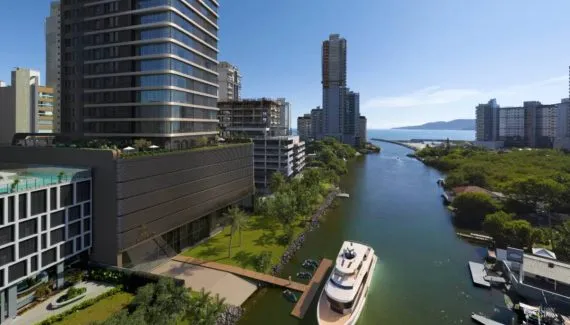 Itapema terá prédio luxuoso de R$ 700 milhões inspirado em iate e monarquia britânica