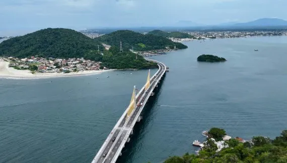 Inauguração da Ponte de Guaratuba terá transmissão ao vivo; veja onde assistir