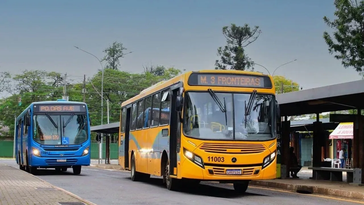 Ônibus em Foz do Iguaçu
