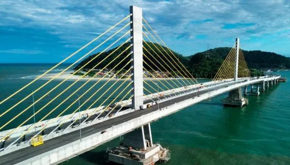 Ponte de Guaratuba: tráfego será liberado dias após a inauguração