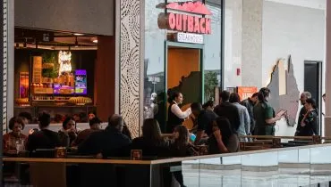 nova loja do outback em curitiba, no shopping palladium