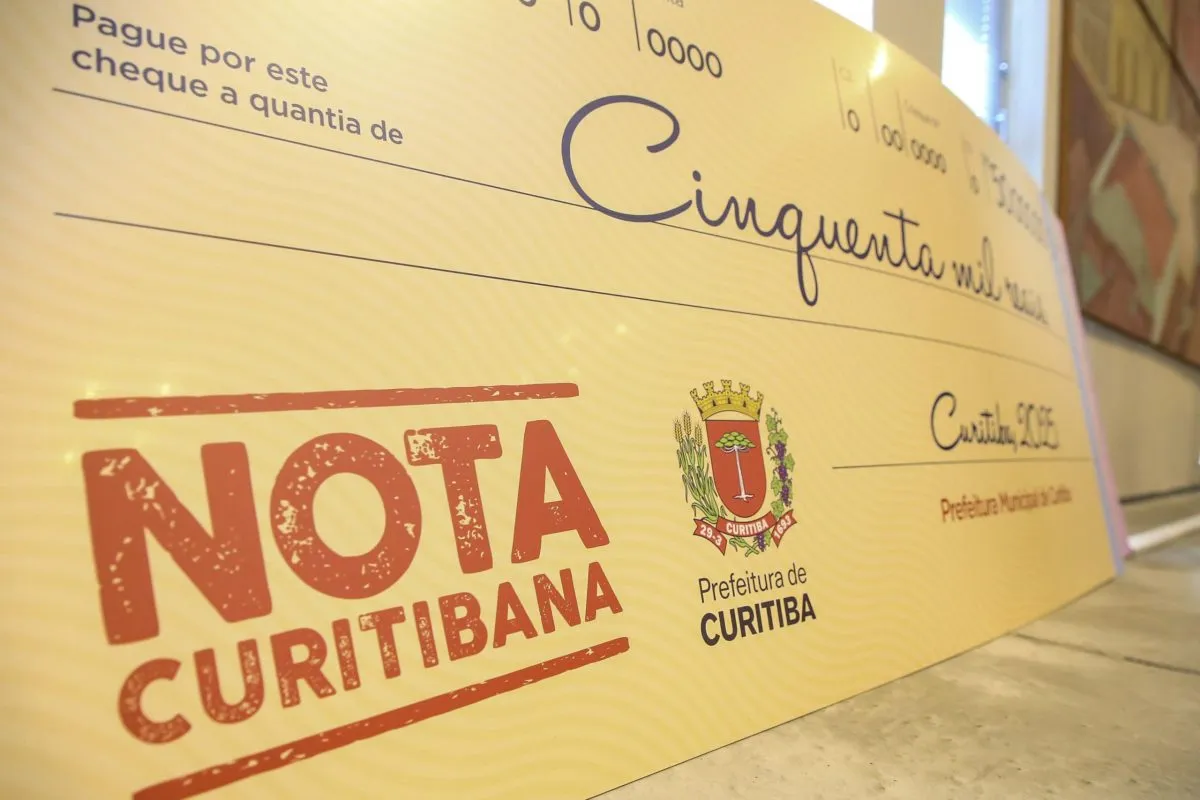 Nota Curitibana dobra o valor de prêmios e amplia número de entidades sociais beneficiadas por sorteio