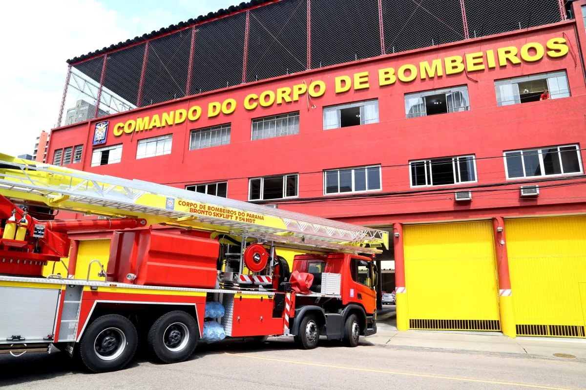 Viatura do Corpo de Bombeiros, imagem ilustrativa.