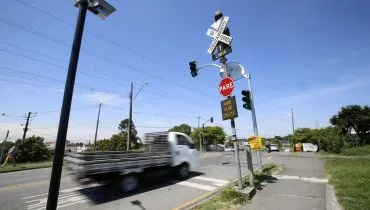 linha férrea em curitiba