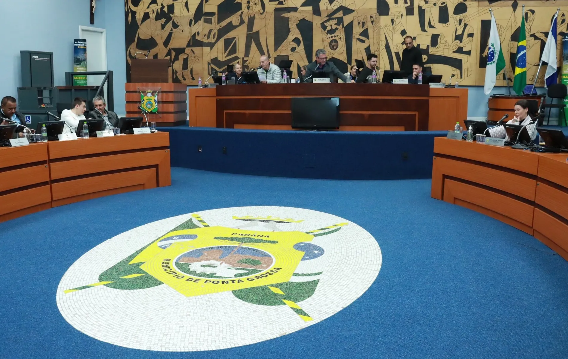 Plenário da Câmara Municipal de Ponta Grossa