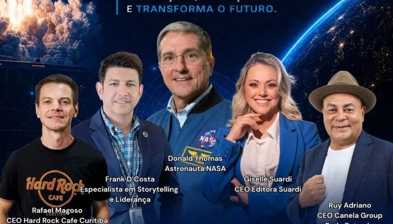 Astronauta da NASA vem a Curitiba para evento imersivo