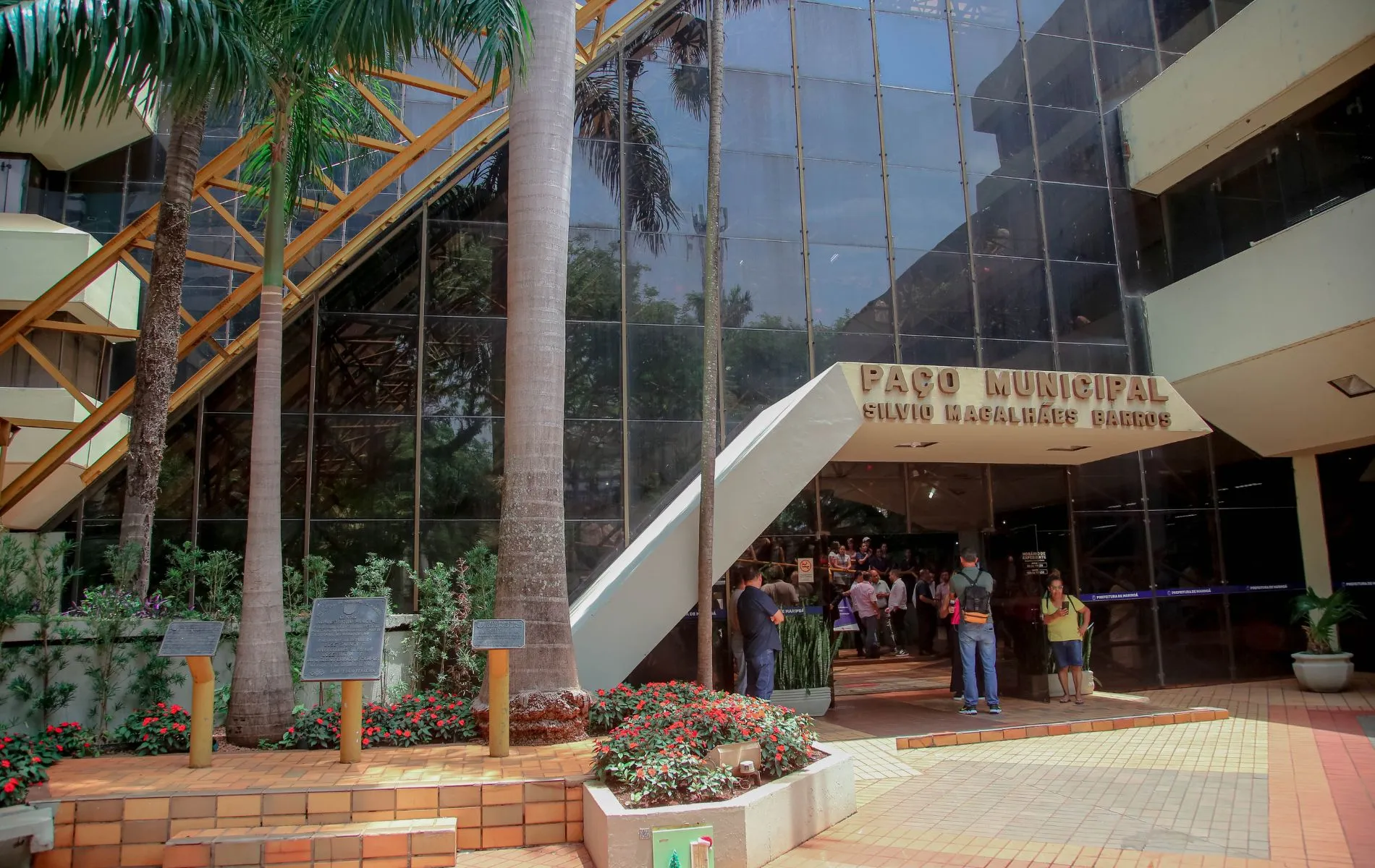 O Paço Municipal de Maringá.