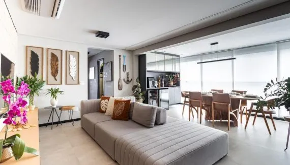 5 dicas para utilizar o sofá-ilha na decoração como peça-chave