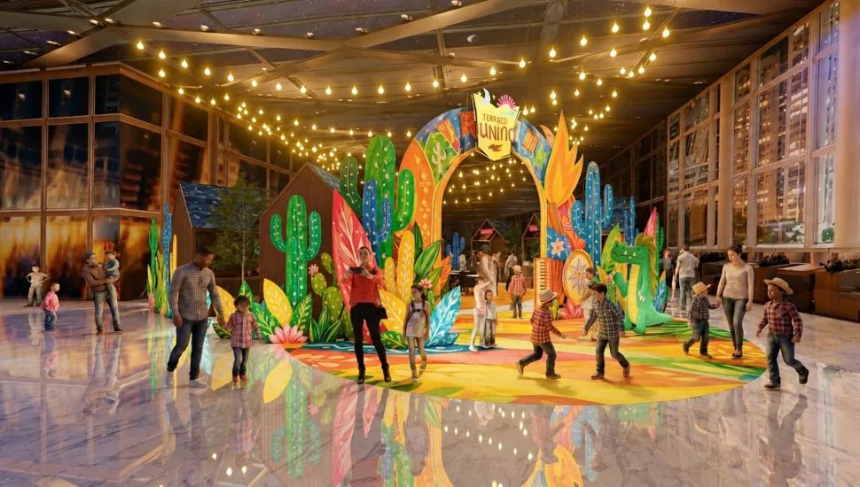 Pátio Batel, shopping em Curitiba, terá oito dias de programação de festa junina