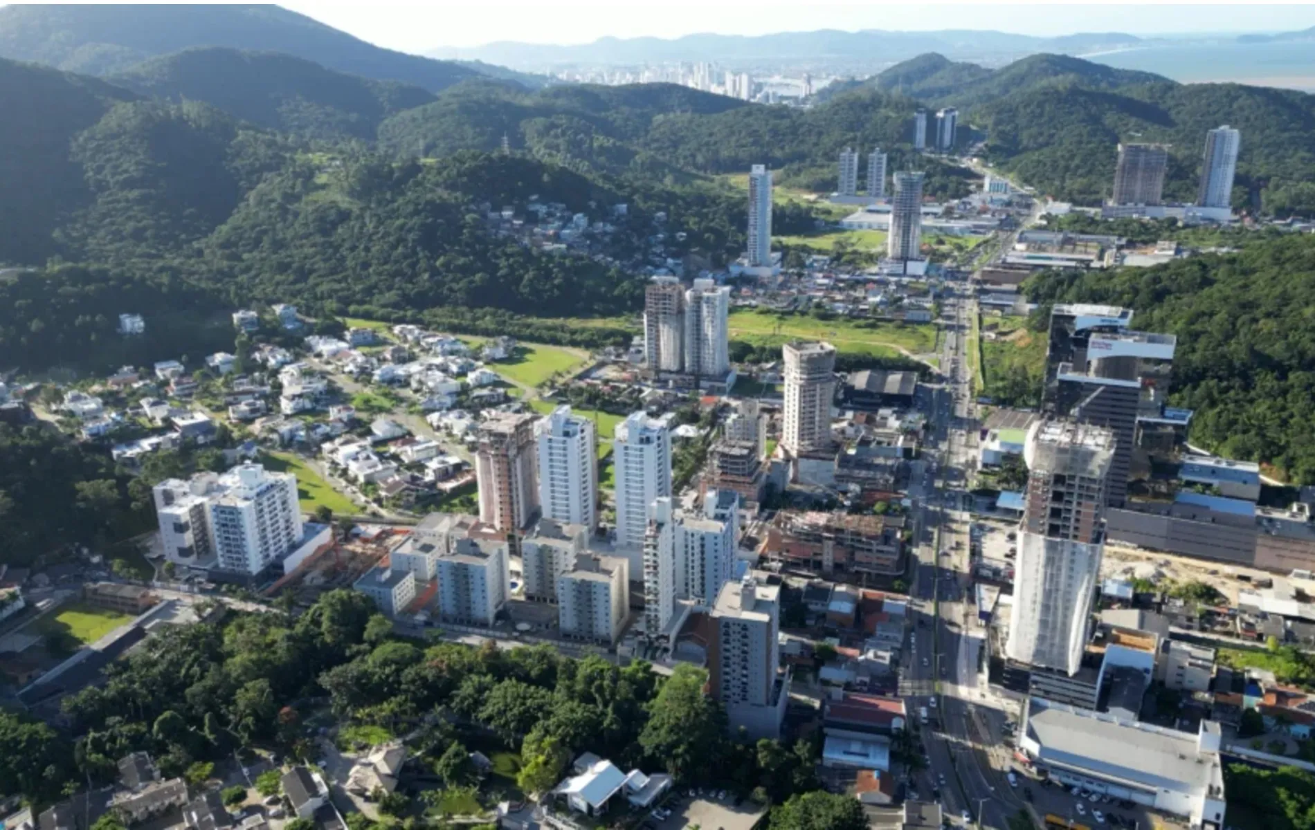 Construção de empreendimentos imobiliários em Itajaí - SC.