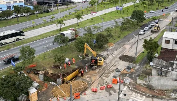 Obras nas trincheiras da Vila São Pedro e interdições alteram o trânsito nos bairros de Curitiba
