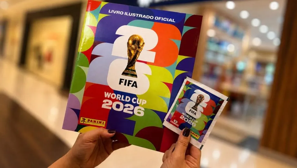 álbum de figurinhas da Copa do Mundo 2026