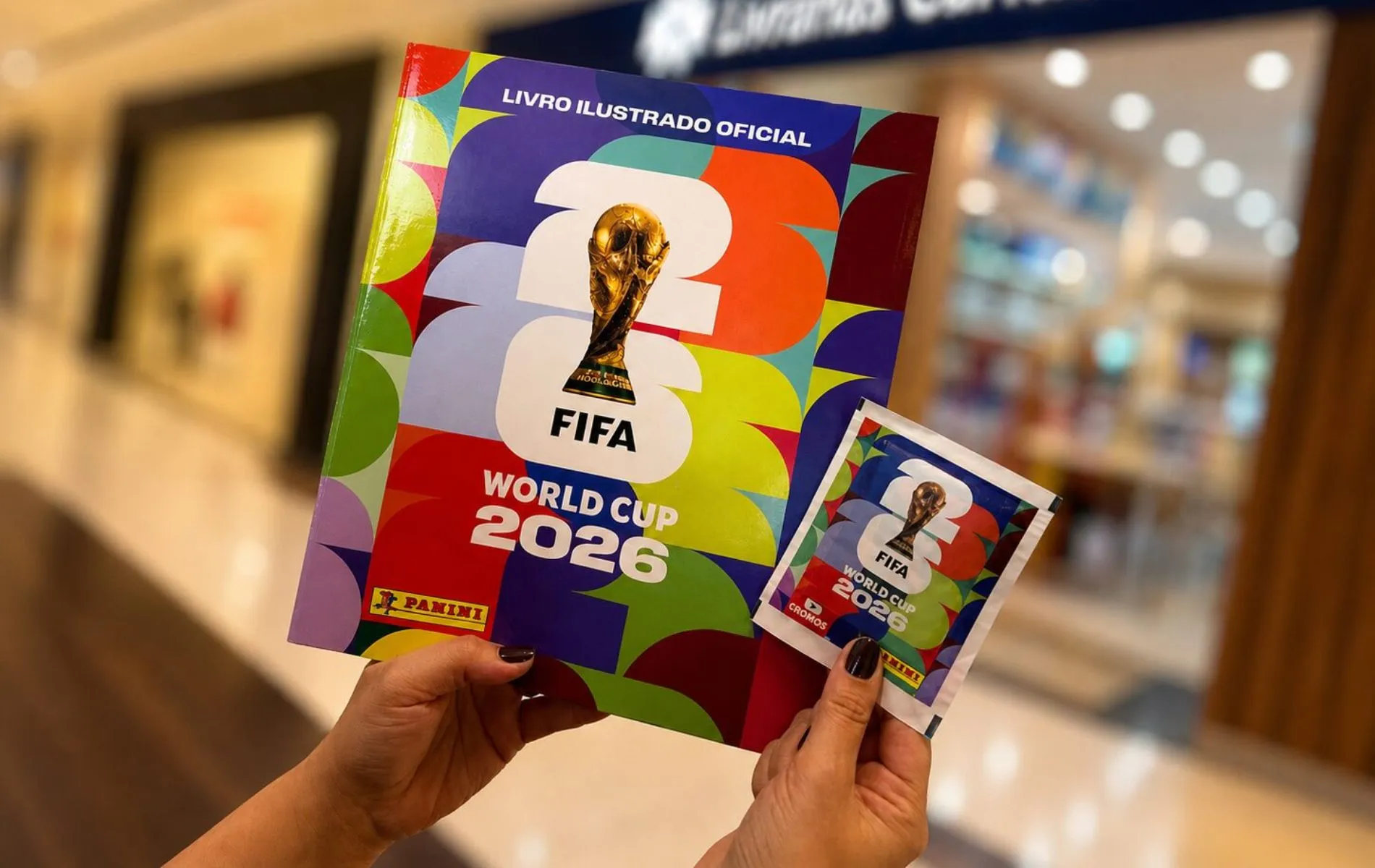 álbum de figurinhas da Copa do Mundo 2026