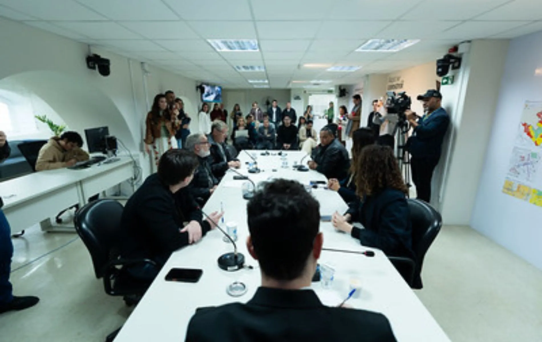 Reunião do Conselho de Ética e Decoro Parlamentar da Câmara Municipal de Curitiba.
