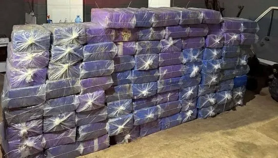 Polícia prende cinco e apreende duas toneladas de maconha no Paraná