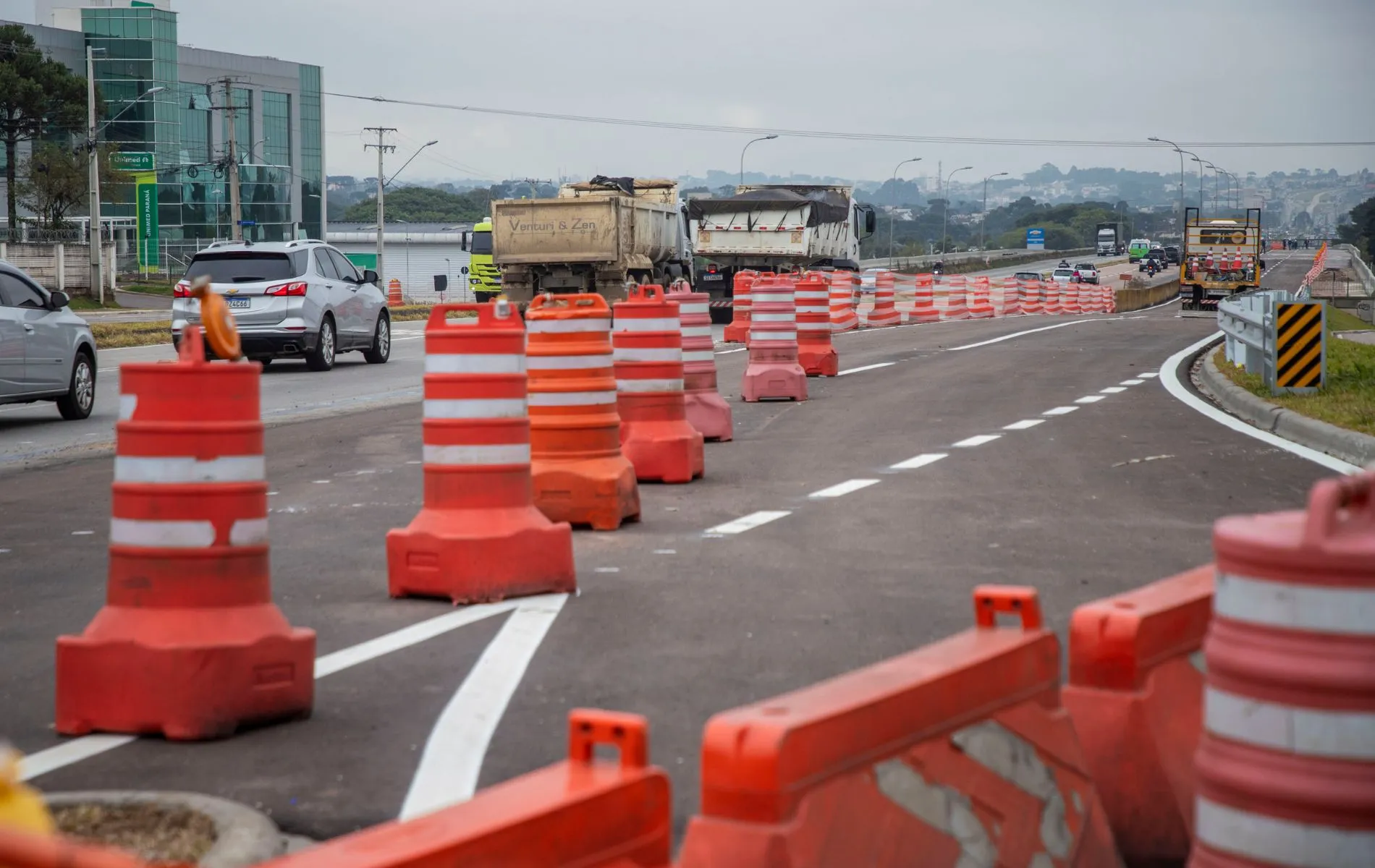 Obras na Linha Verde