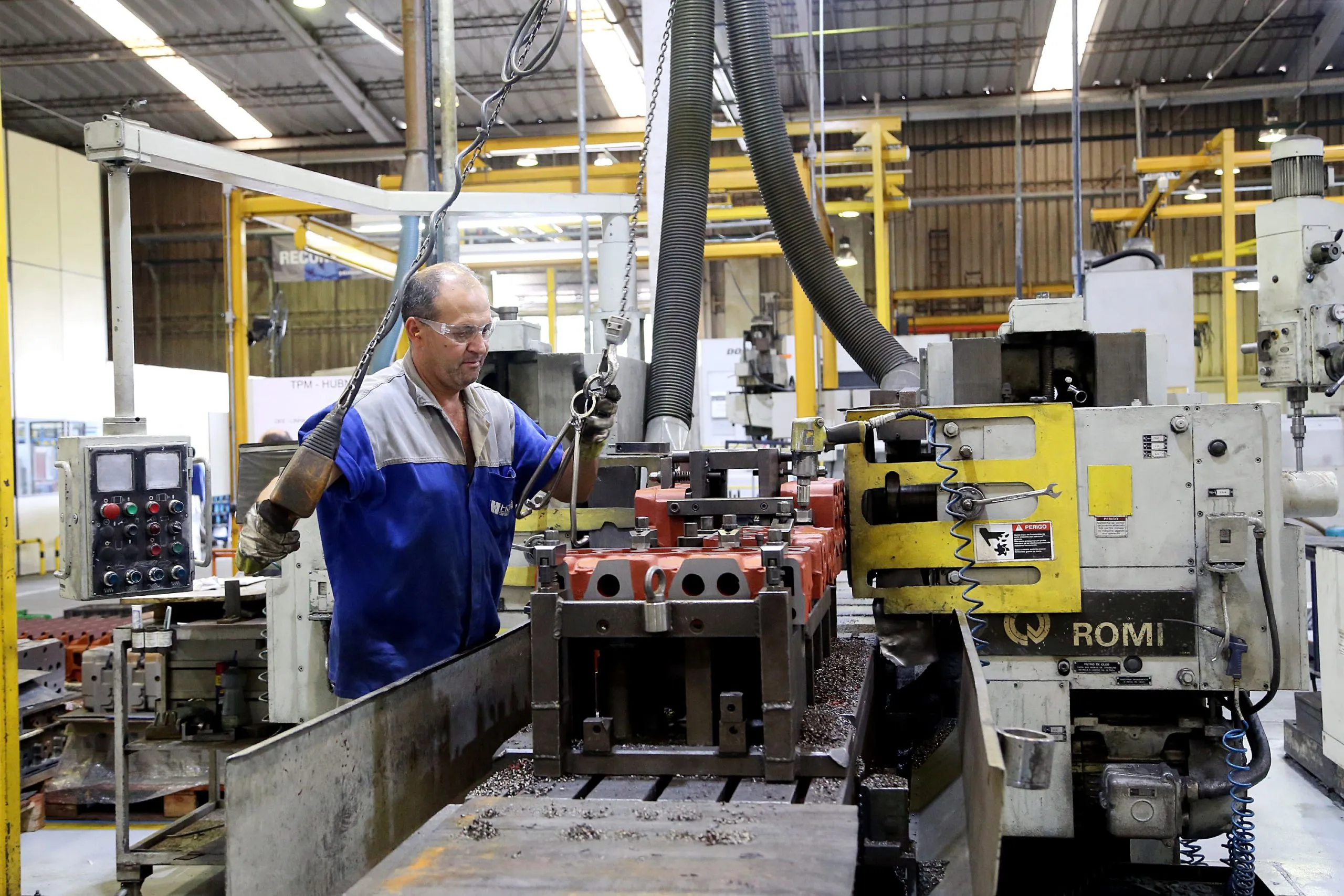 Metalúrgica Hübner: perdas chegaram a R$ 600 mil em um ano. Foto: Gilson Abreu/AEN