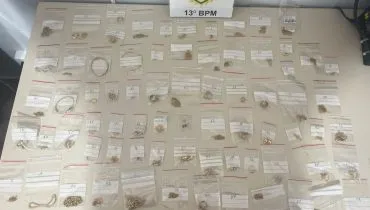 Adolescente é apreendido com R$ 763 mil em peças de ouro furtadas de joalheria em shopping de Curitiba