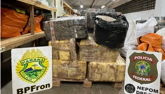 Polícia apreende 2,6 toneladas de maconha em três cidades do Paraná