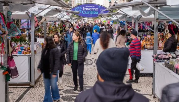 Feiras de inverno de Curitiba começam nesta quinta com 60 barracas