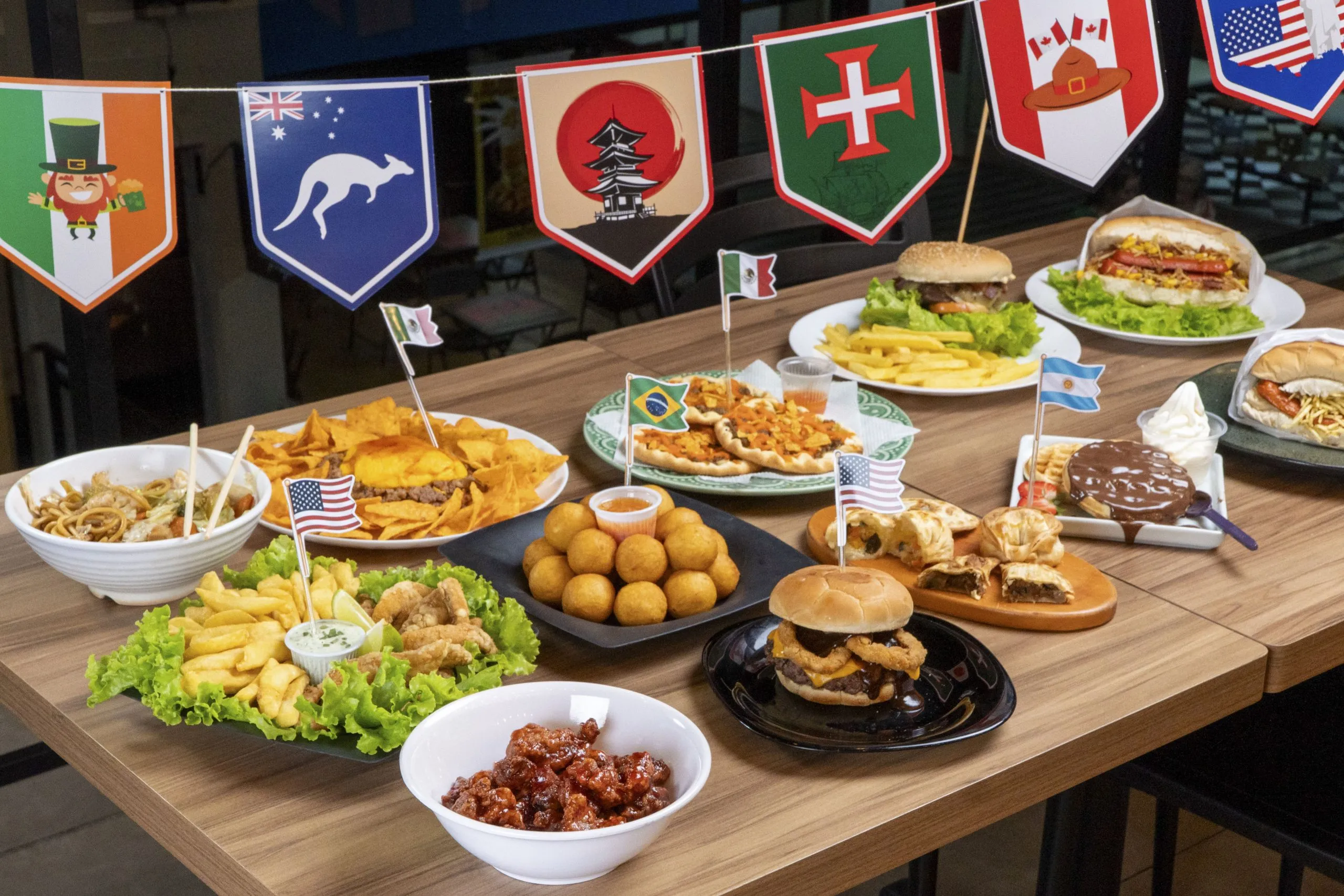 Festival Sabores do Mundo reúne Copa do Mundo e gastronomia internacional com pratos a partir de R$ 6 no Mercado Capão Raso