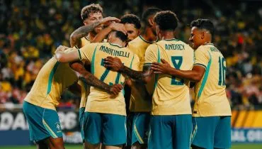 Jogadores da Seleção Brasileira