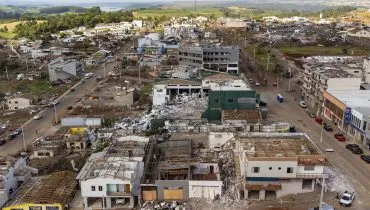 Rio Bonito do Iguaçu ainda tem obras pendentes sete meses depois após tornado