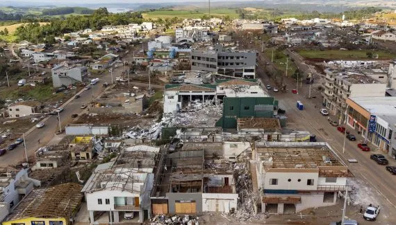 Sete meses após tornado, apenas duas obras foram concluídas em Rio Bonito do Iguaçu