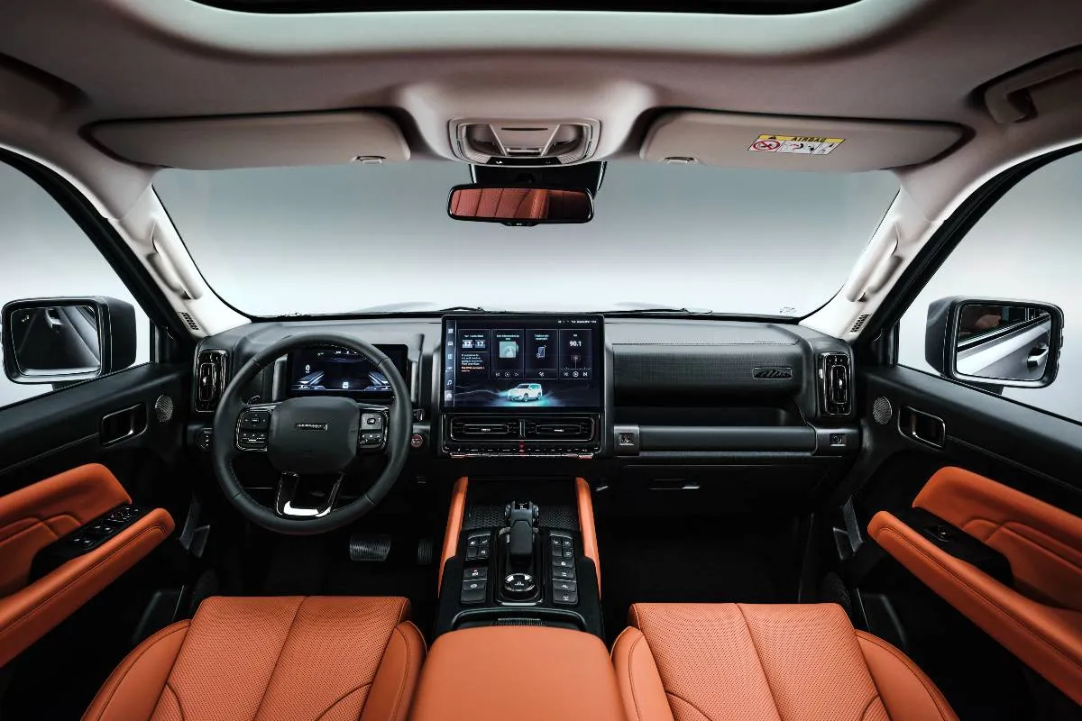 Imagem mostra o novo GWM Haval H9 Selection.