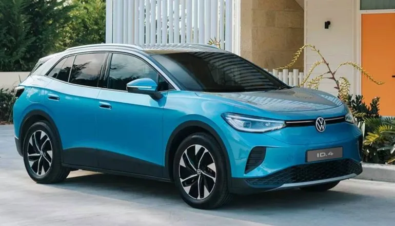 Imagem mostra o novo Volkswagen ID.4.